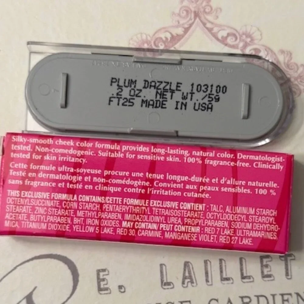 Mary Kay Signature Cheek Color:  Plum Dazzle